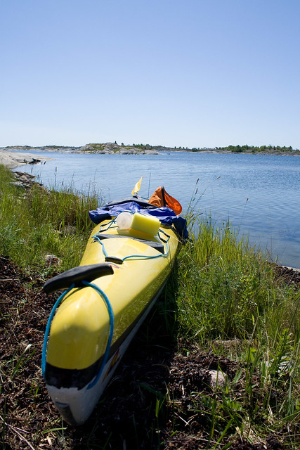 Canoeing in the Stockholm Archipelago