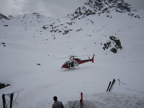 Helicopter Ski Delivery