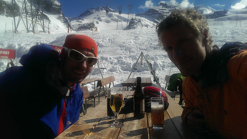 Beer debrief at 2500m