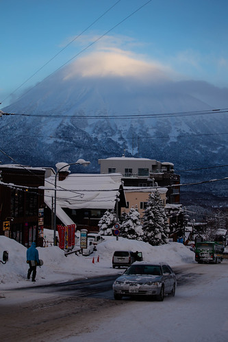 Mt Yotei from Hirafu
