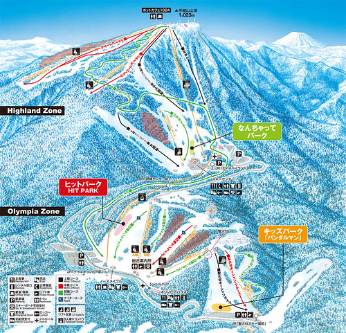 sapporo teine piste map